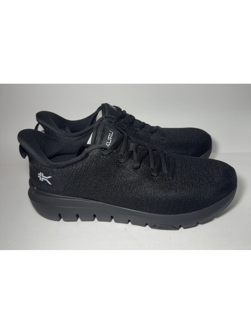 Kuru Men's Athletic Walking Shoes Black Size 10.5 Comfortable Sneakers